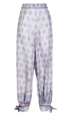 Paisley Print Cotton Pants