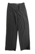 Black Crepe Wide Leg Trousers