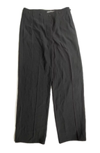 Black Crepe Wide Leg Trousers