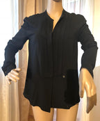 James Perse Georgette top