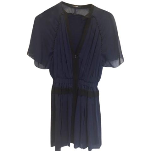 ISABEL MARANT Navy cotton dress