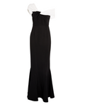 Roland Mouret Asymmetric Stretch Cady Gown