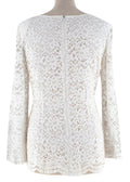 Romiga Ivory Lace Long Sleeve Top