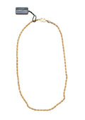 gold tone DG chain necklace