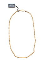 gold tone DG chain necklace