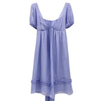 Blugirl Folies Lavender Blue Silk Dress