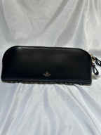 Valentino Black Leather Rockstud Shoulder Bag
