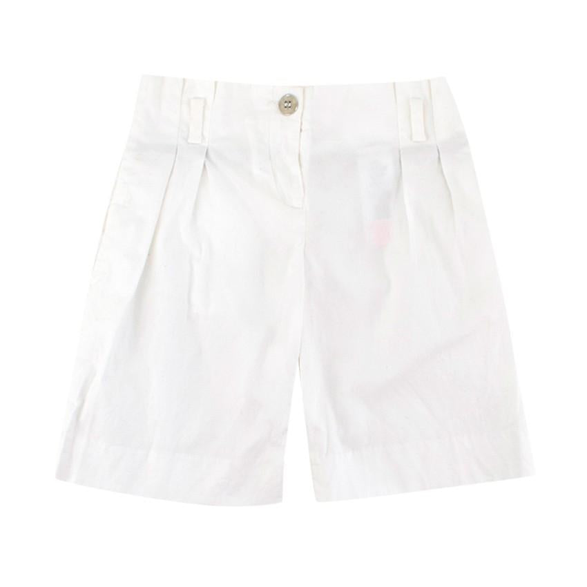 Escada Girls' White Shorts