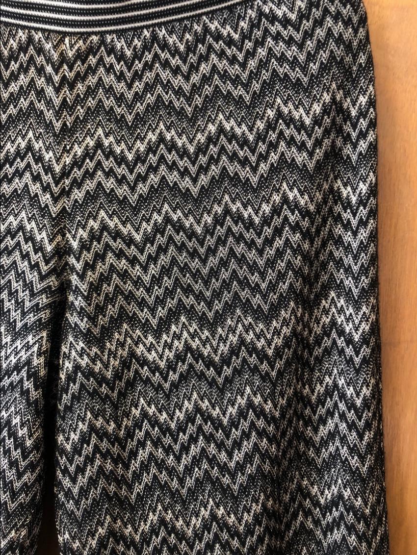 Missoni Zig Zag Knit Wide Leg Trousers