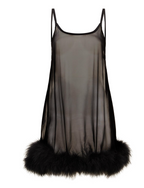 Gilda & Pearl Diana Marabou Babydoll