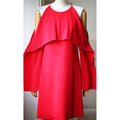 Rosetta Getta Red Stretch Cady Mini Dress