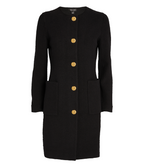St. John Bouclé Twill Topper Jacket