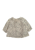 Bonpoint White and Black Heart Print Top (6 Months)