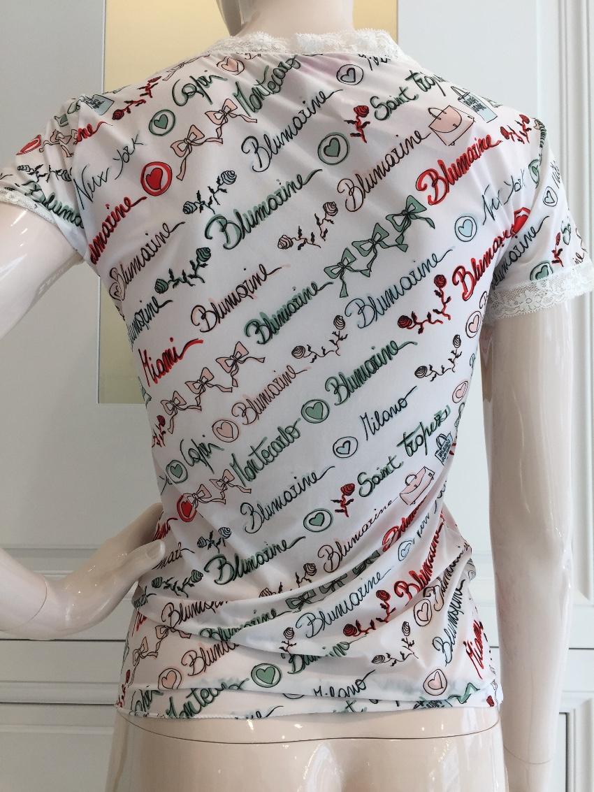 Blumarine Soft Stretch Top