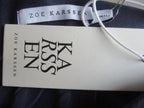 Zoe Karssen Nation of Lovers Blue Mini Skirt