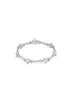 18ct white gold & white diamond bracelet 6.77TDW