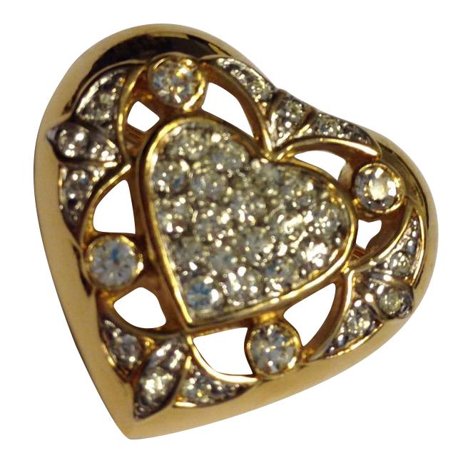 Nina Ricci Crystal Vintage Brooch/ Pendant