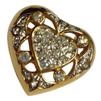 Nina Ricci Crystal Vintage Brooch/ Pendant