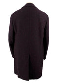 Canali Aubergine Kei Coat