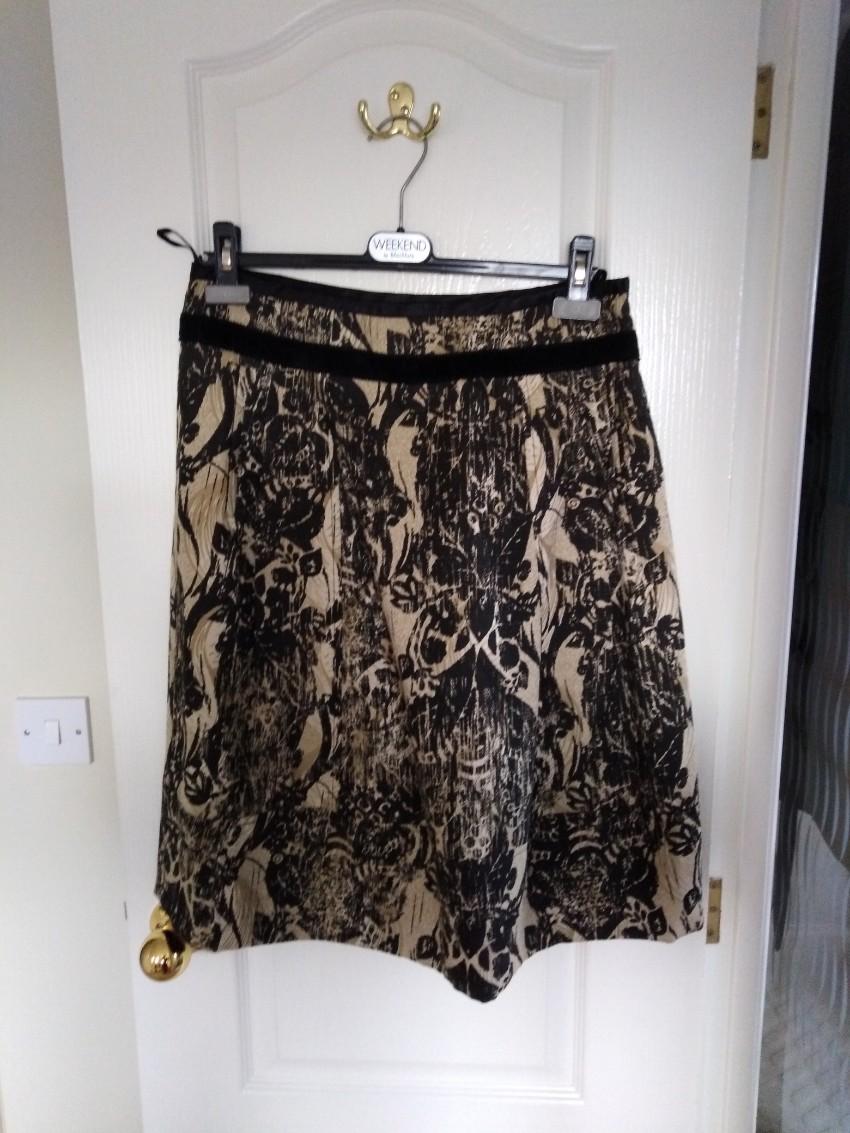 Max Mara Weekend printed skirt