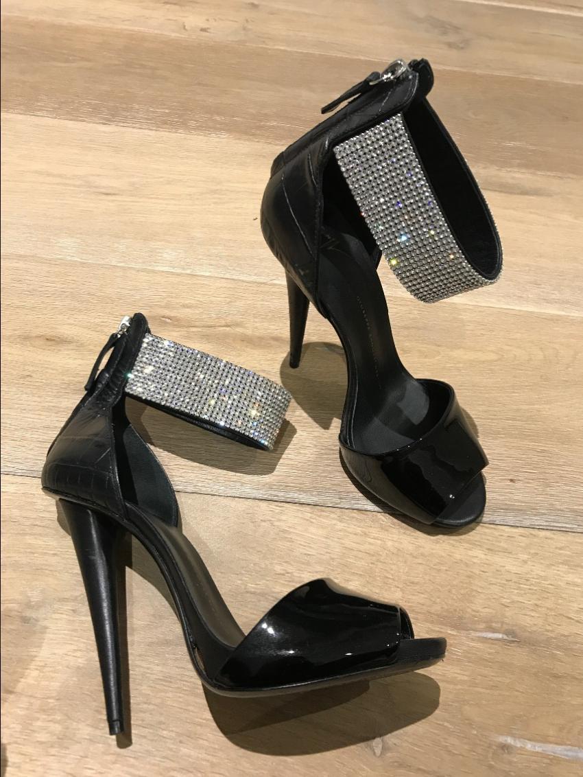Giuseppe Zanotti Crystal Embellished Heels
