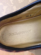 Dolce & Gabbana Leopard Print Pony Hair Trainers