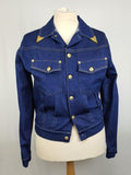 Versace Jeans Couture Gold Tip Denim Jacket