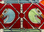 Hermes Horse Print Beach Towel