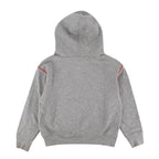 Bonpoint Grey Cotton Tracksuit With Tweed Details