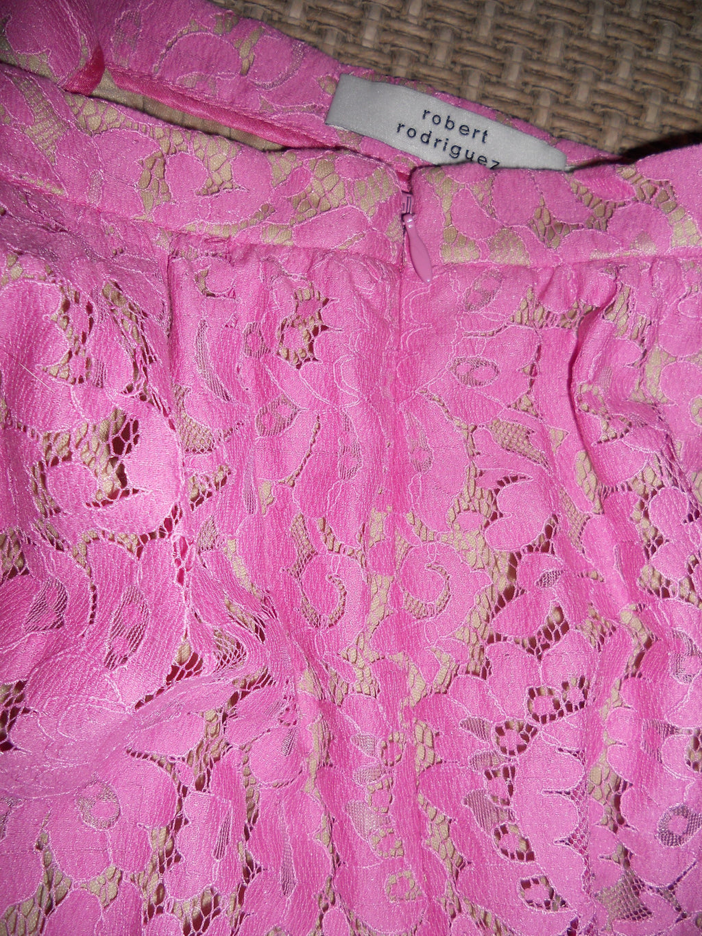 Robert Rodriguez Lace Skirt