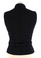Prada Black Belted Utility Vest