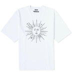 Jacquemus Sun Print White Cotton T-Shirt