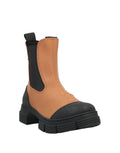 Tan Speckled Ankle Boots