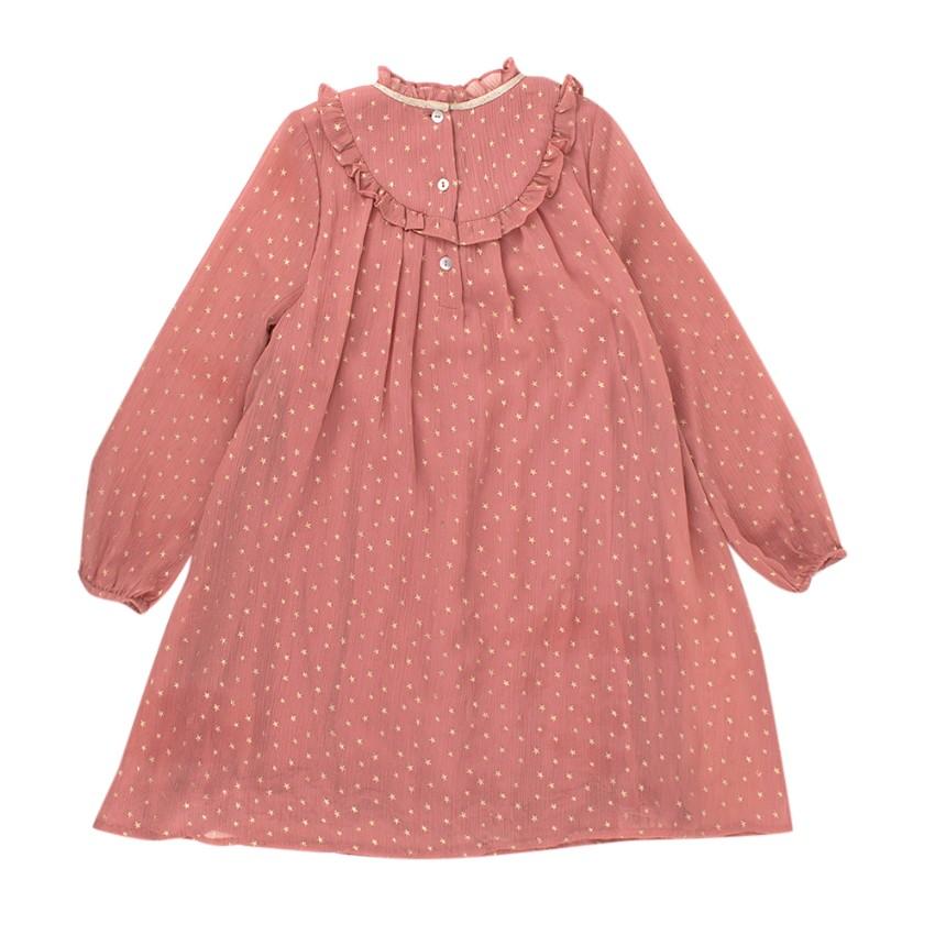 Wild & Gorgeous Pink Star Print Dress