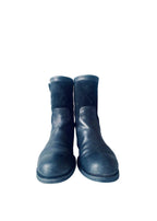 Black Suede & Shearling Dante Boots