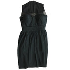 Robert Rodriguez Black Silk Dress