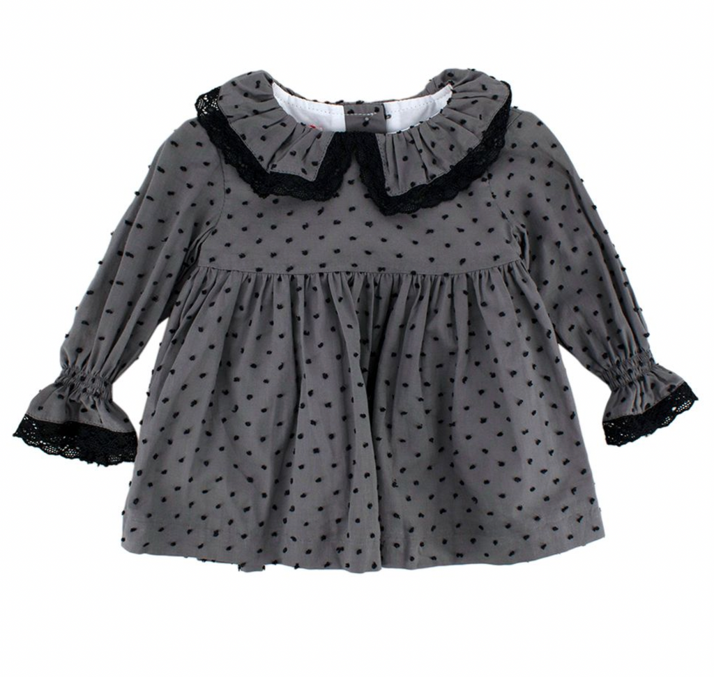 La Coqueta Kids 6m Polka Dot Dress