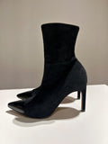 Givenchy Black Suede Ankle Boots