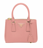 Pink Saffiano Galleria Mini-Bag