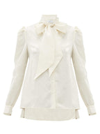 Racil ivory Solange  Pussybow Blouse