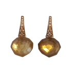Stephen Webster 18ct Yellow Gold Citron & Diamond Earrings