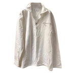 Blanc Blue Funnel Neck Lightweight Sweatshirt