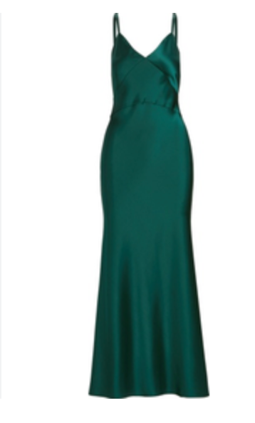 Ralph Lauren Green Maxi Slip Dress