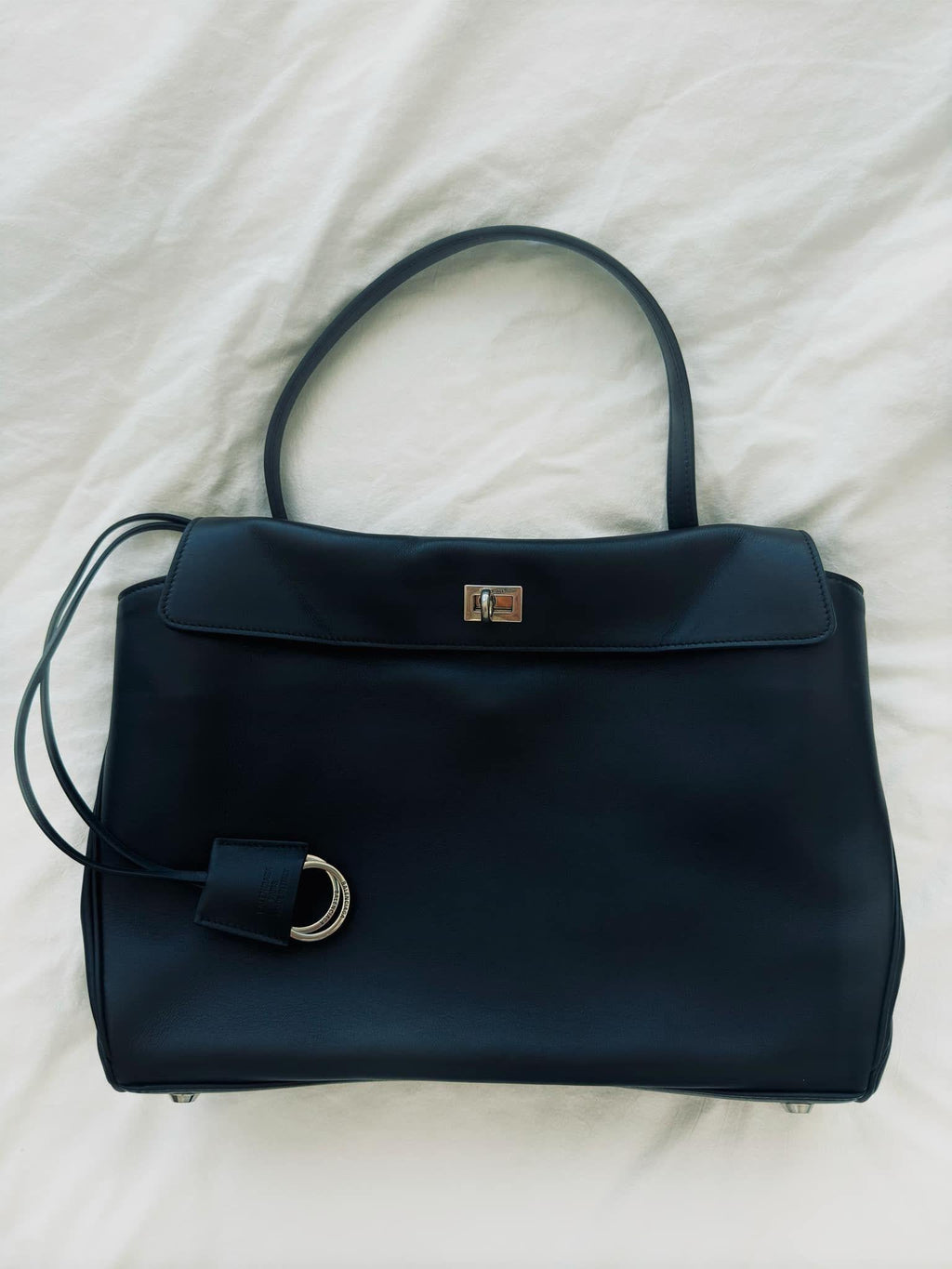 Balenciaga Black Medium Rodeo Bag
