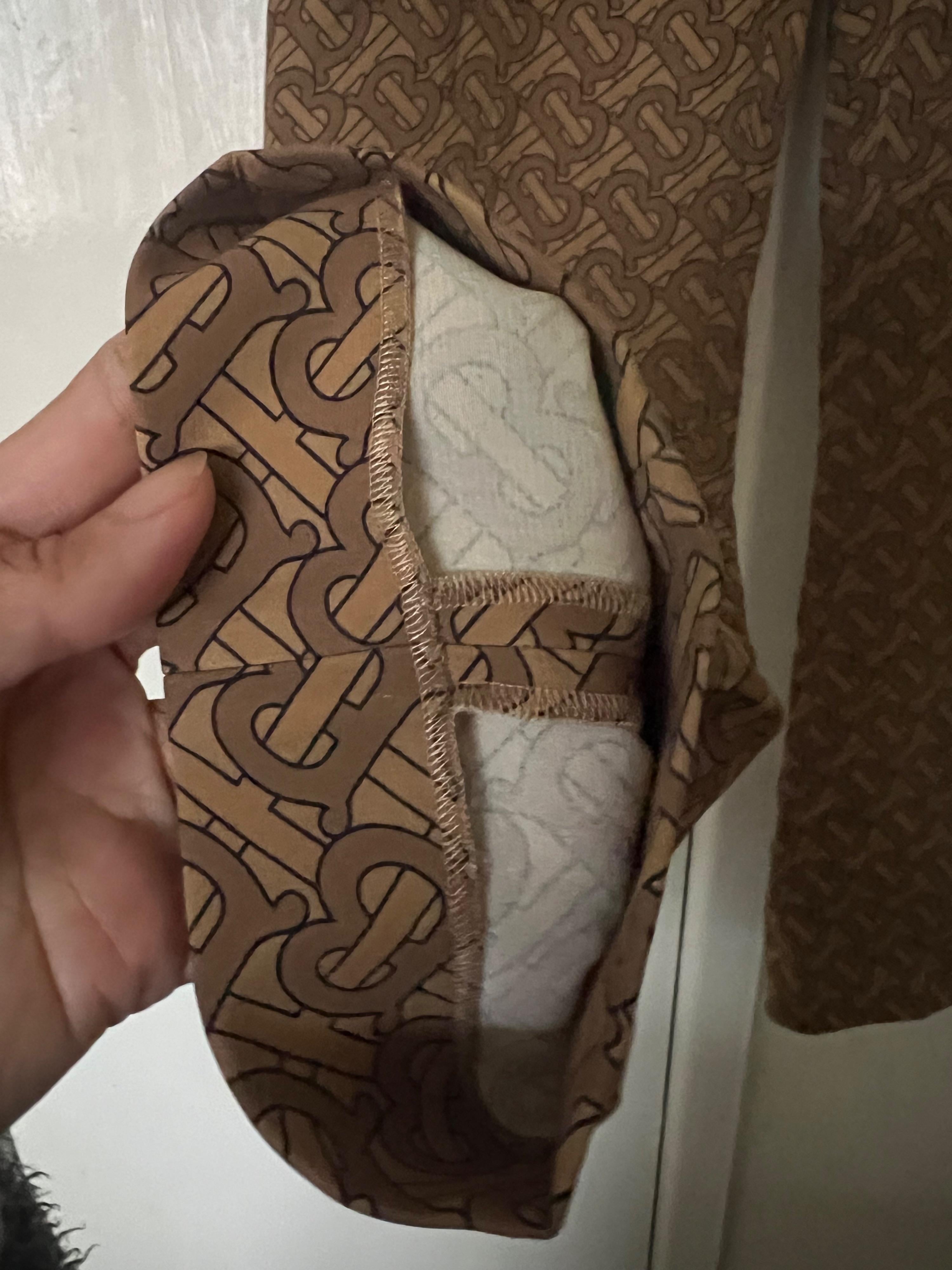 Burberry Silk Hanover Trousers