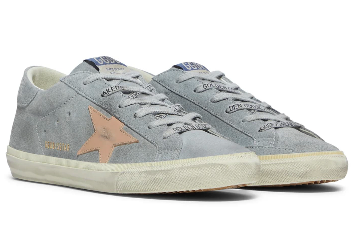 Golden Goose Shoes (Super Star Double Foxing) - 38 Gray