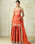 Zainab Strappy Set By KYNAH, Luxury Indian Fashion & Bridal Wear