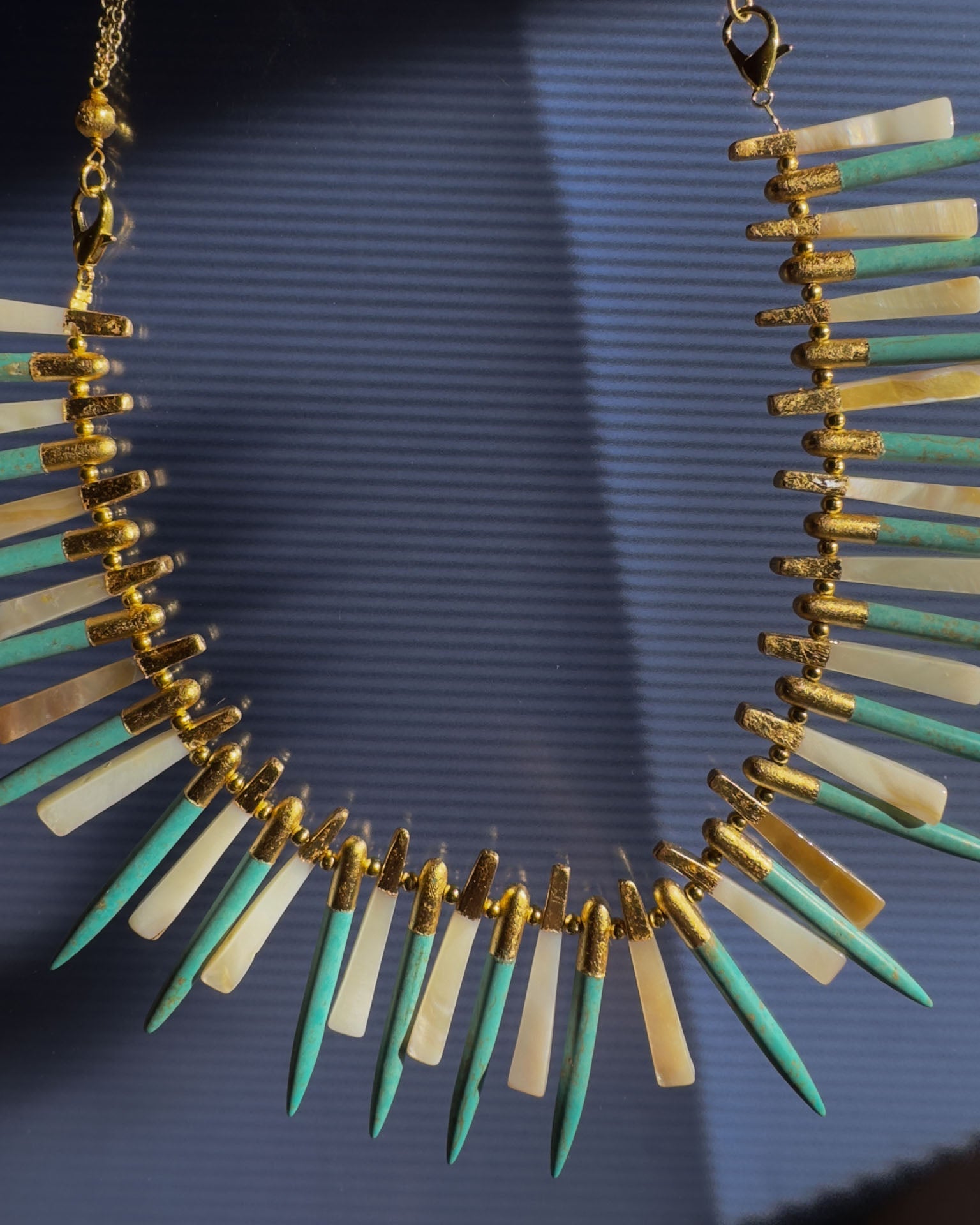 Collar Turquesa y Nácar CS