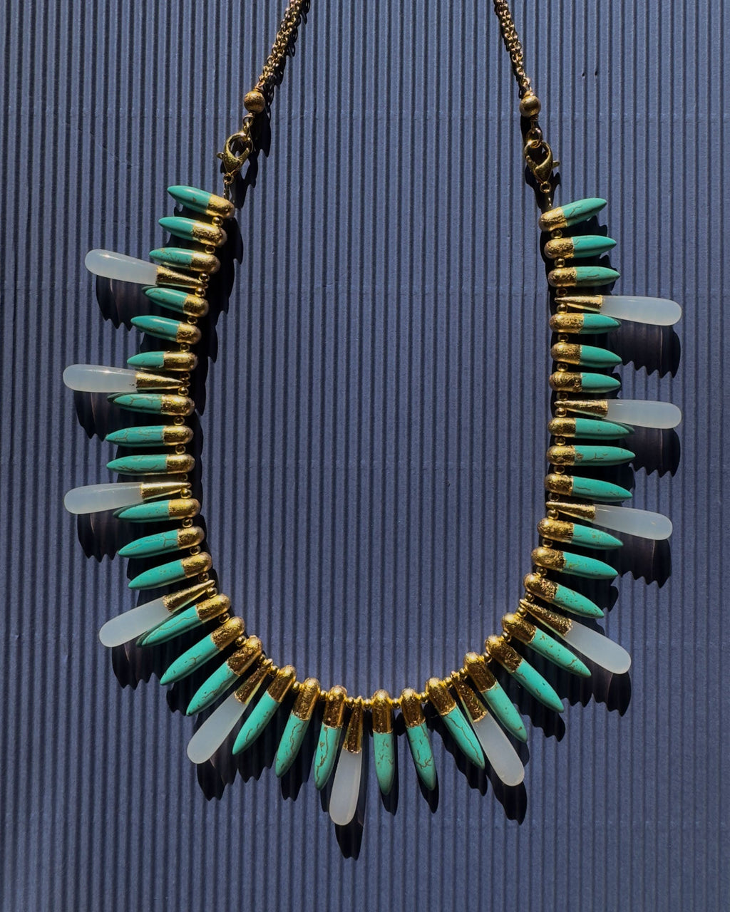 Collar Turquesa y Luna CS