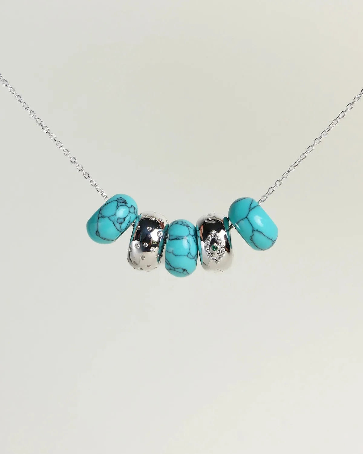 Ava Necklace in Silver